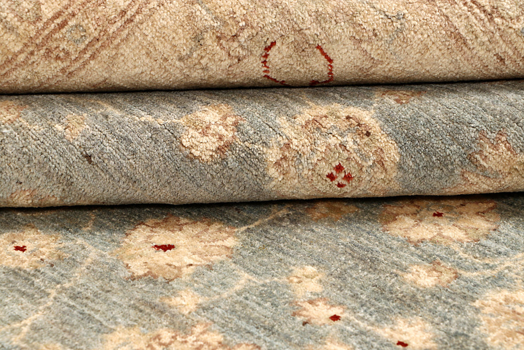 Grey Oushak 6' 6 x 9' 7 - No. 68613 - ALRUG Rug Store