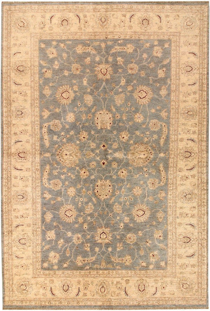 Grey Oushak 6' 6 x 9' 7 - No. 68613 - ALRUG Rug Store