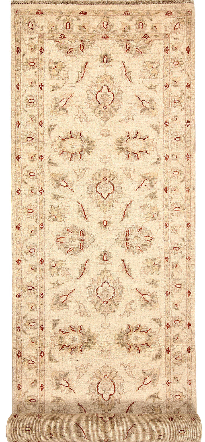 Blanched Almond Oushak 2'  7" x 9'  7" - No. QA29081