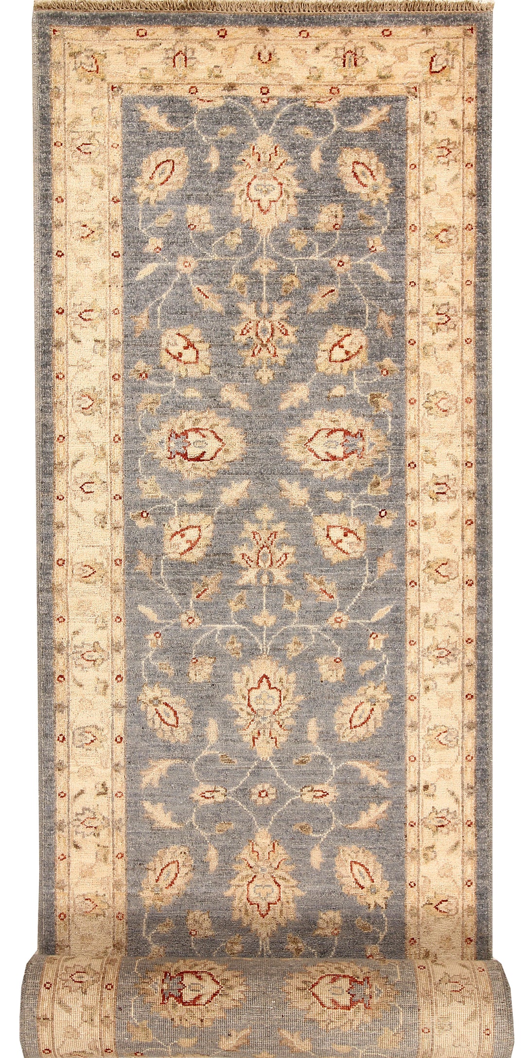 Dark Grey Oushak 2' 7 x 13' 8 - No. 68629 - ALRUG Rug Store