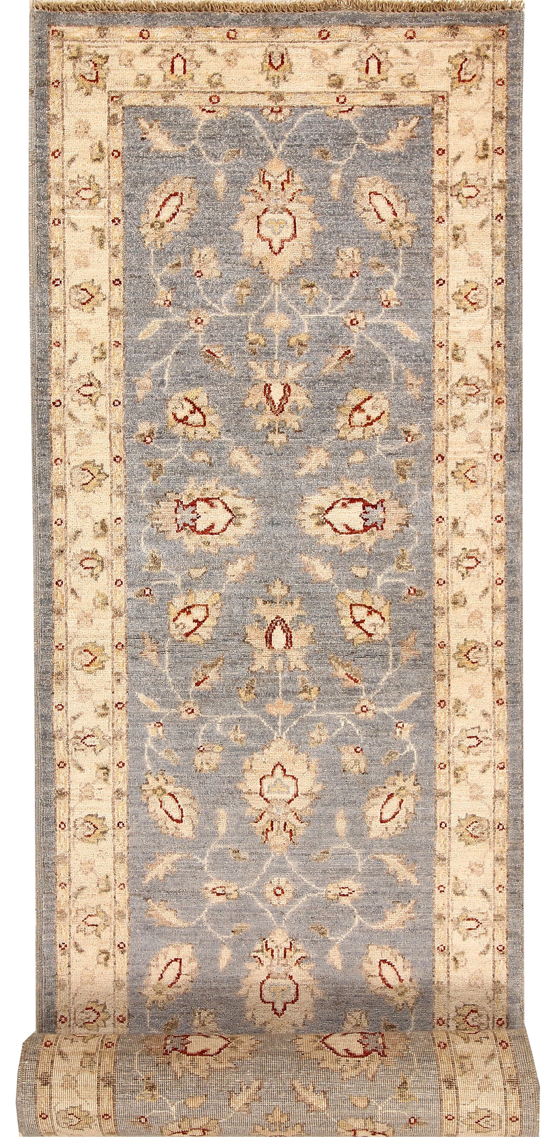 Slate Grey Oushak 2' 8 x 13' 10 - No. 68630 - ALRUG Rug Store