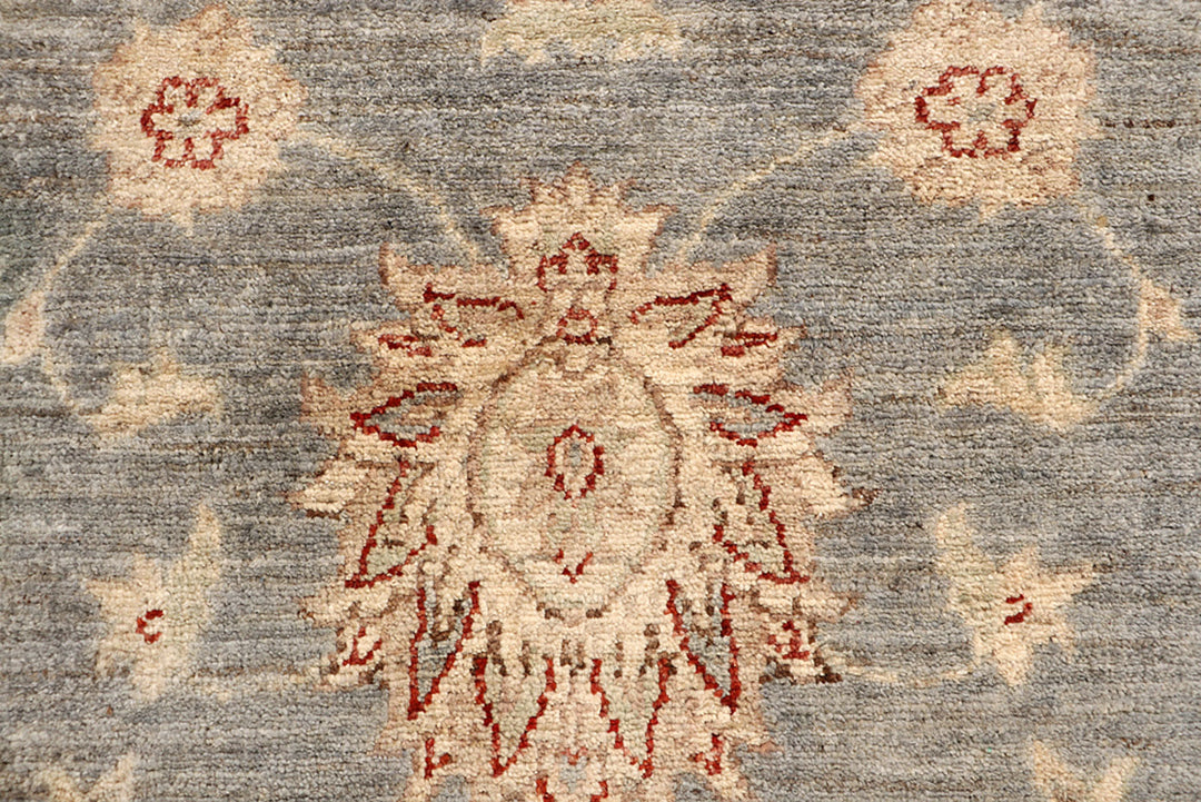 Dark Grey Oushak 2'  6" x 9'  10" - No. QA95659