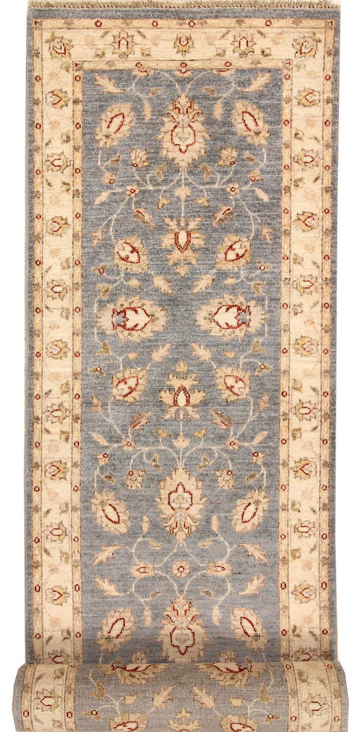 Light Slate Grey Oushak 2' 8 x 13' 11 - No. 68634 - ALRUG Rug Store
