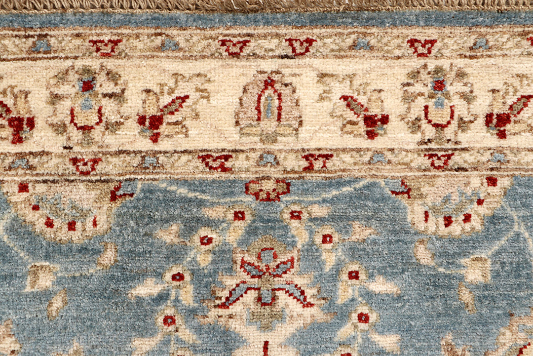 Steel Blue Ziegler 2' 8 x 9' 9 - No. 68635 - ALRUG Rug Store