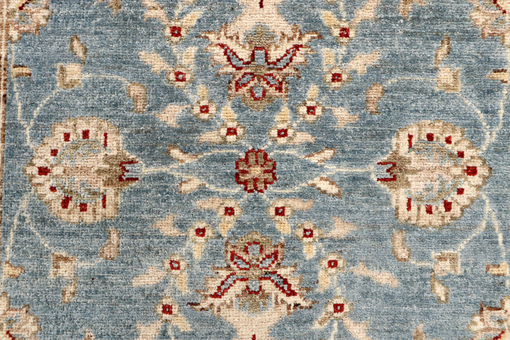 Steel Blue Ziegler 2' 8 x 9' 9 - No. 68635 - ALRUG Rug Store