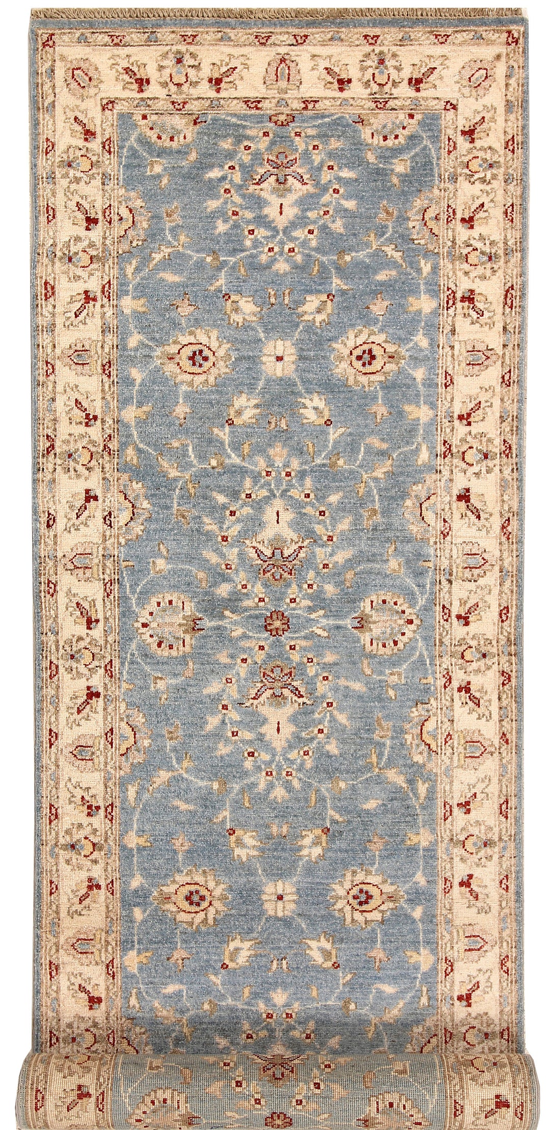 Steel Blue Ziegler 2' 8 x 9' 9 - No. 68635 - ALRUG Rug Store