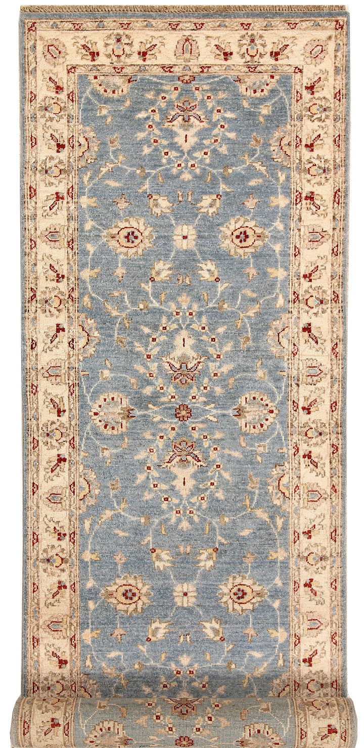 Steel Blue Ziegler 2' 8 x 9' 9 - No. 68635 - ALRUG Rug Store
