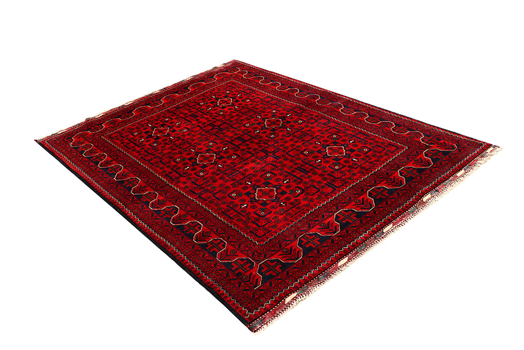 Dark Red Khal Mohammadi 4' 11 x 6' 7 - No. 68645 - ALRUG Rug Store