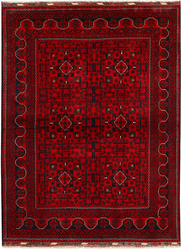 Dark Red Khal Mohammadi 4' 11 x 6' 7 - No. 68645 - ALRUG Rug Store