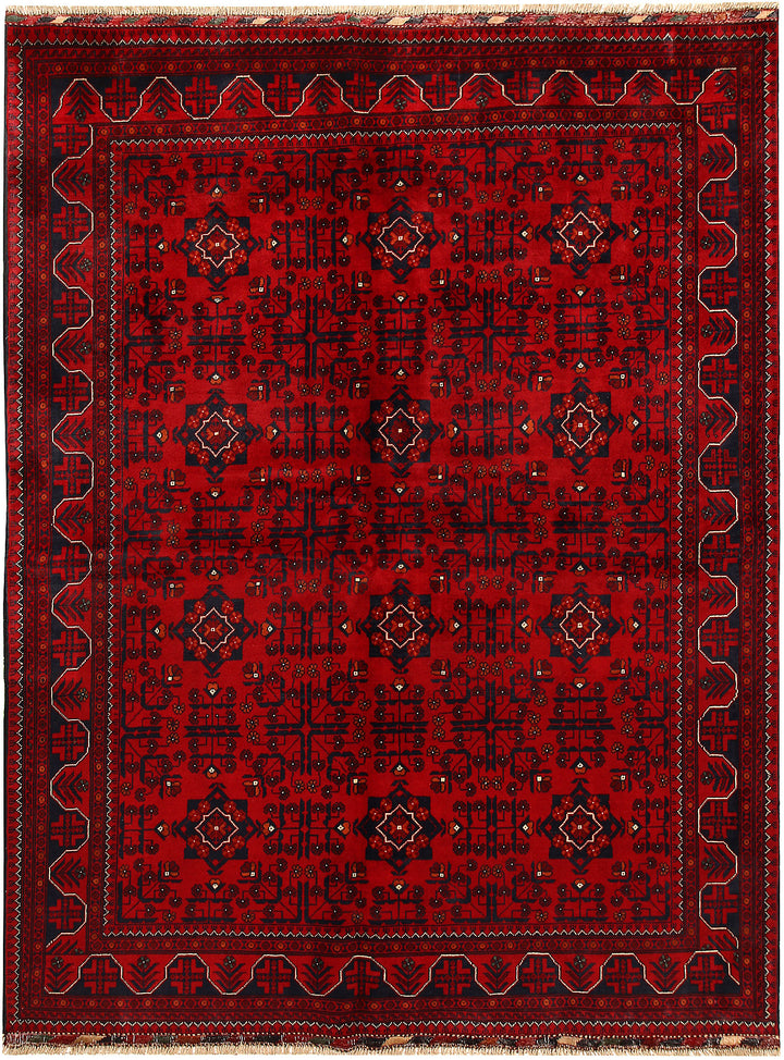 Dark Red Khal Mohammadi 5' 7 x 7' 5 - No. 68648 - ALRUG Rug Store