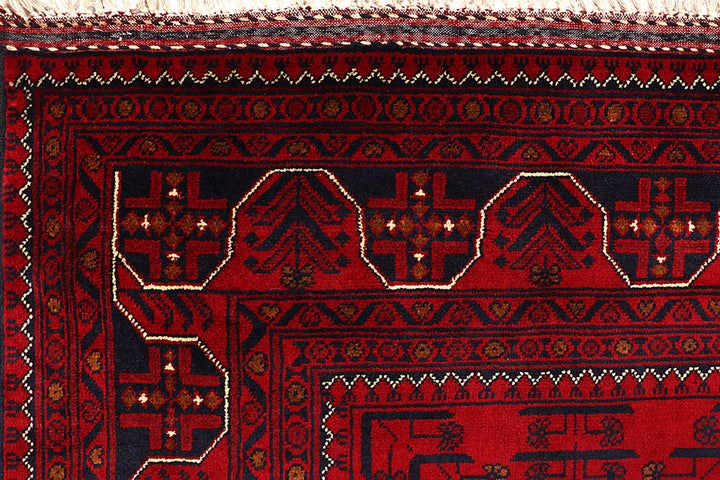 Dark Red Khal Mohammadi 6' 6 x 9' 6 - No. 68651 - ALRUG Rug Store