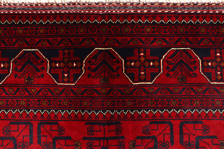 Dark Red Khal Mohammadi 6' 6 x 9' 6 - No. 68651 - ALRUG Rug Store