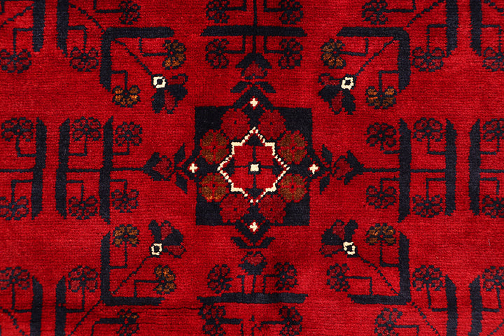 Dark Red Khal Mohammadi 6'  6" x 9'  6" - No. QA73137