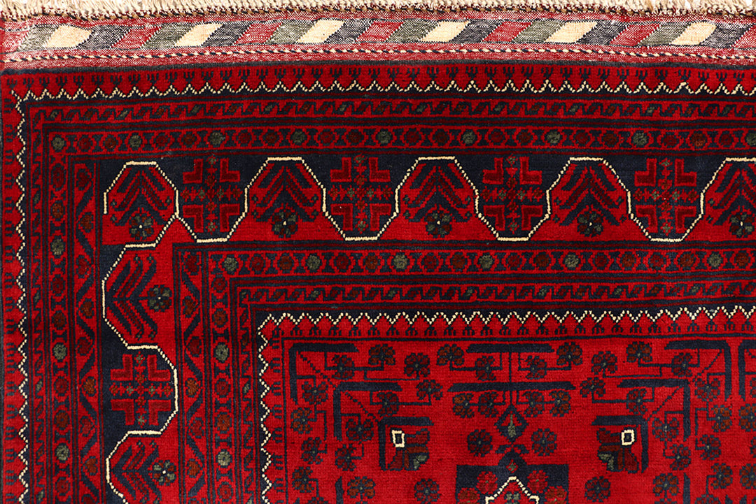 Dark Red Khal Mohammadi 6' 5 x 9' 5 - No. 68652 - ALRUG Rug Store