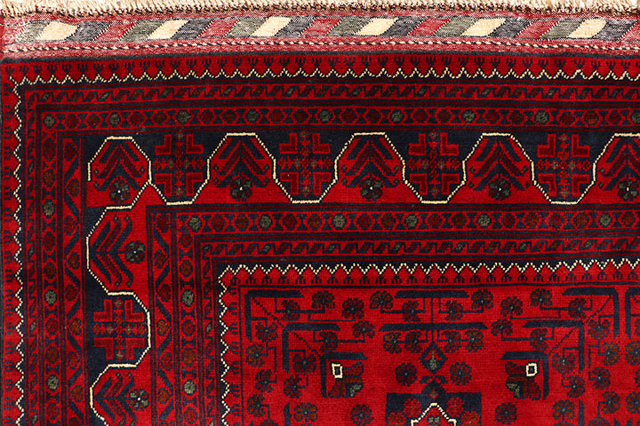 Dark Red Khal Mohammadi 6' 5 x 9' 5 - No. 68652 - ALRUG Rug Store