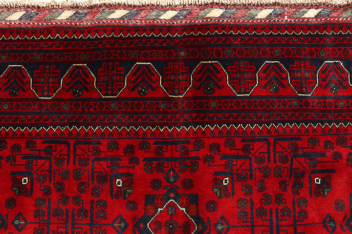Dark Red Khal Mohammadi 6' 5 x 9' 5 - No. 68652 - ALRUG Rug Store