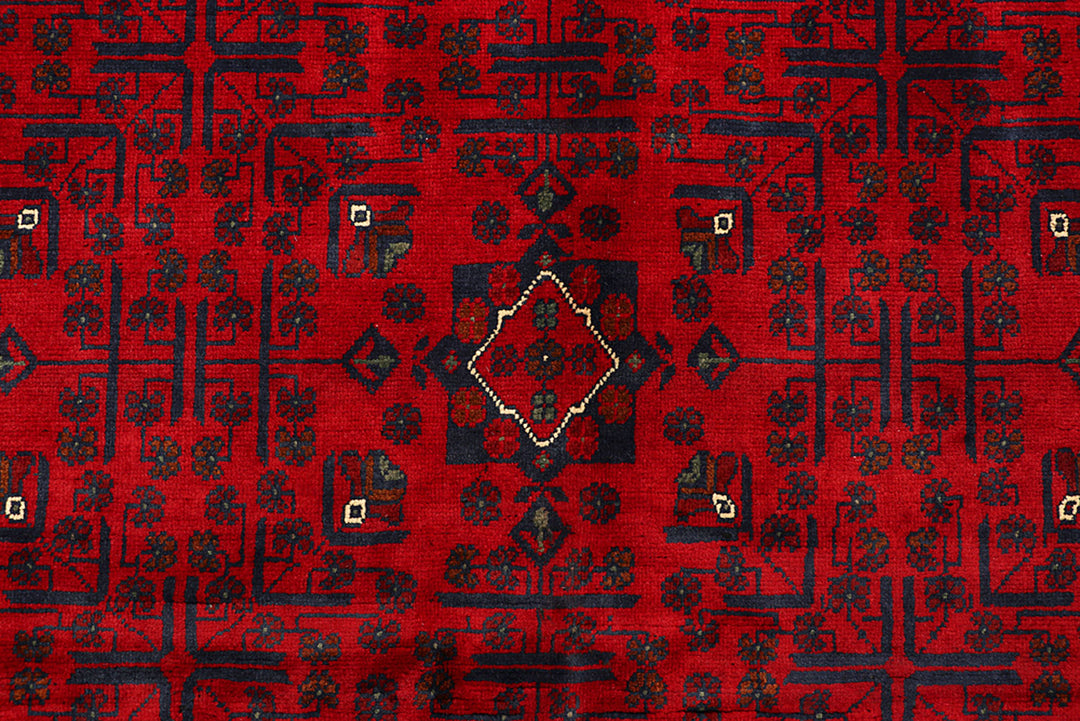 Dark Red Khal Mohammadi 6' 5 x 9' 5 - No. 68652 - ALRUG Rug Store