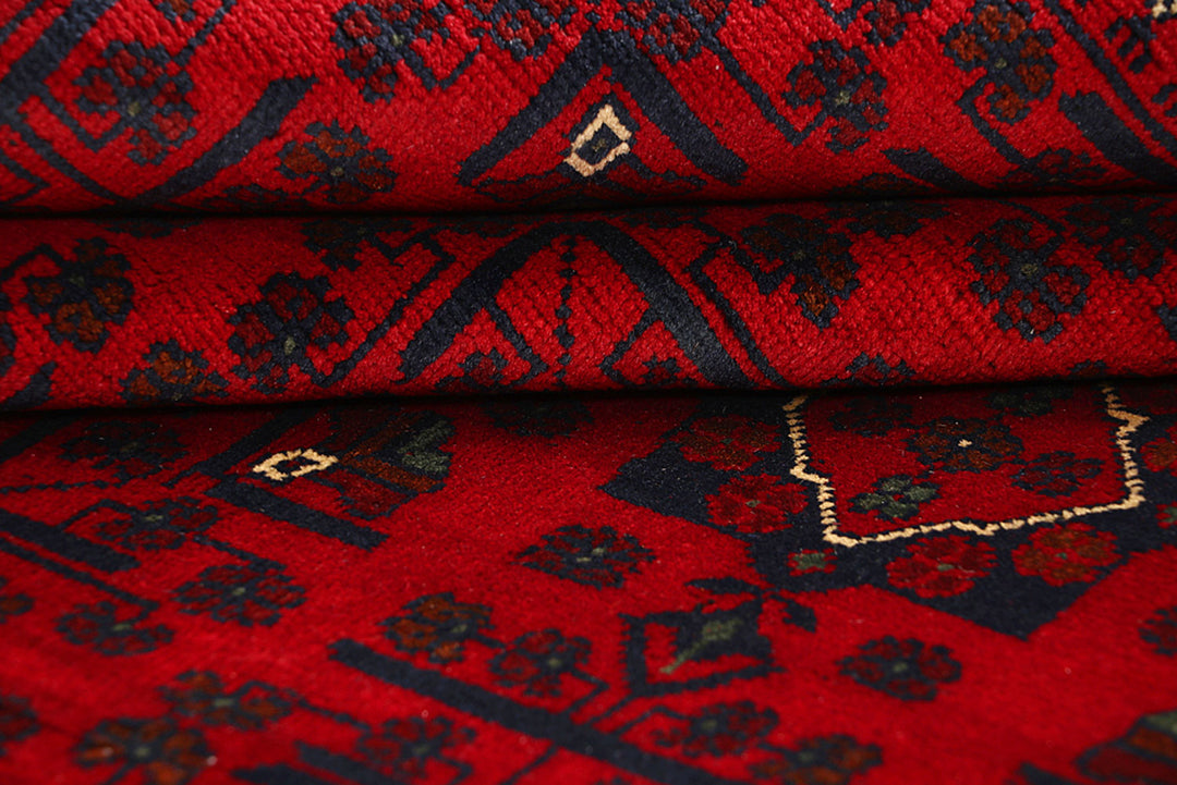 Dark Red Khal Mohammadi 6' 5 x 9' 5 - No. 68652 - ALRUG Rug Store