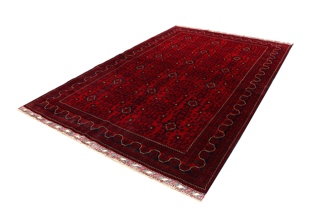Dark Red Khal Mohammadi 6' 5 x 9' 5 - No. 68652 - ALRUG Rug Store