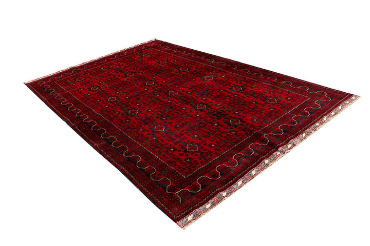 Dark Red Khal Mohammadi 6' 5 x 9' 5 - No. 68652 - ALRUG Rug Store