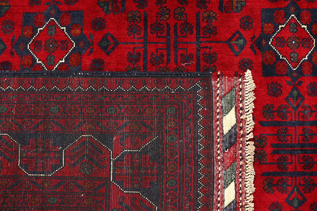Dark Red Khal Mohammadi 6' 5 x 9' 5 - No. 68652 - ALRUG Rug Store