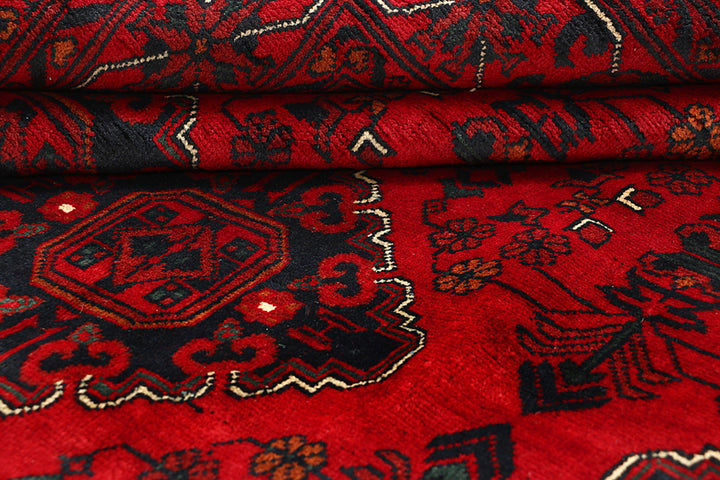 Dark Red Khal Mohammadi 6'  8" x 9'  9" - No. QA87453