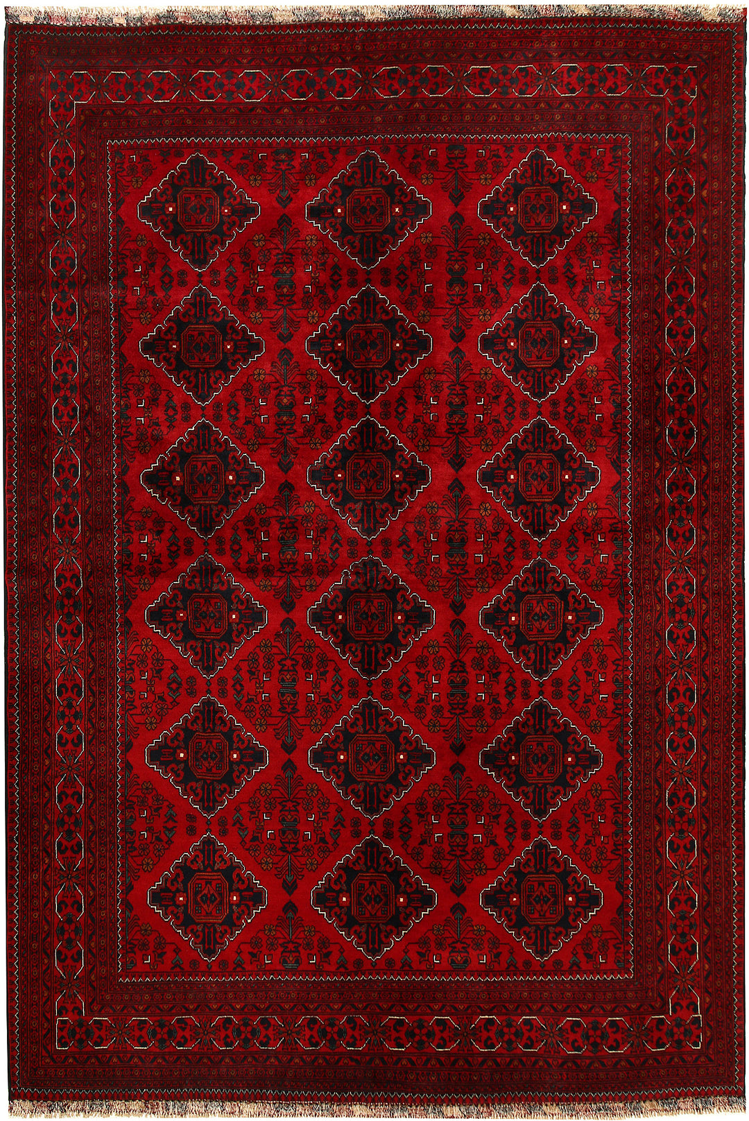 Dark Red Khal Mohammadi 6' 8 x 9' 9 - No. 68653 - ALRUG Rug Store
