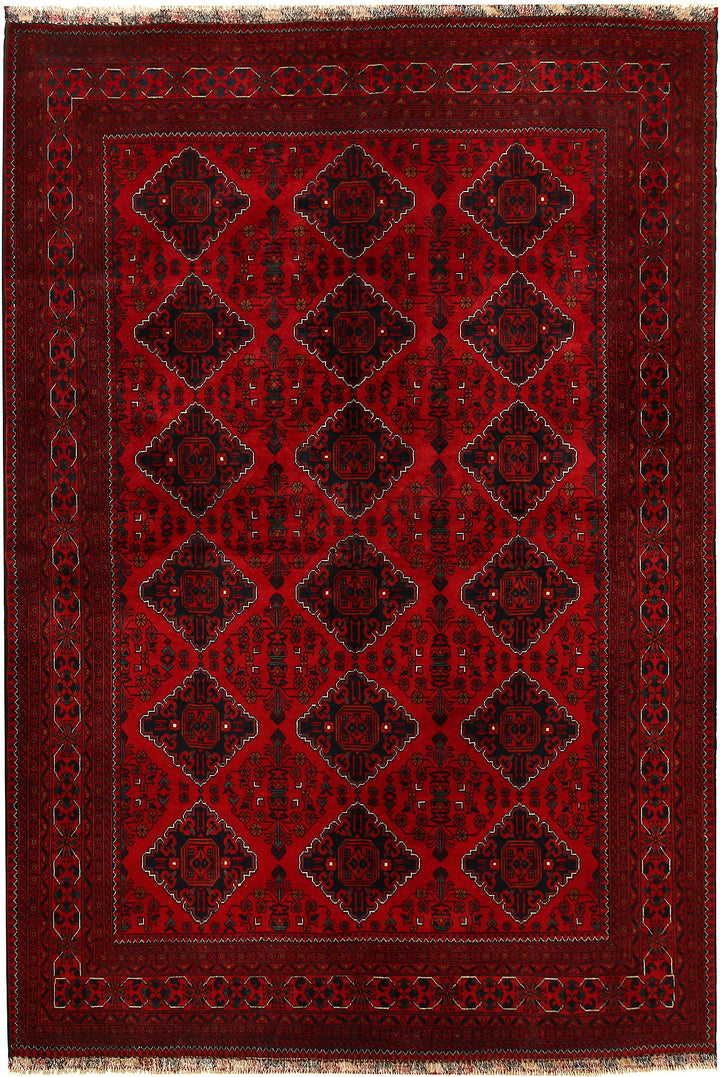 Dark Red Khal Mohammadi 6' 8 x 9' 9 - No. 68653 - ALRUG Rug Store