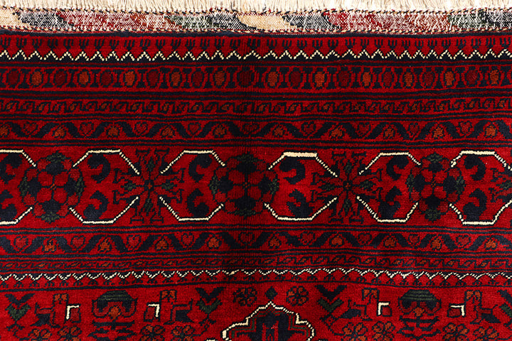 Dark Red Khal Mohammadi 6' 7 x 9' 6 - No. 68654 - ALRUG Rug Store