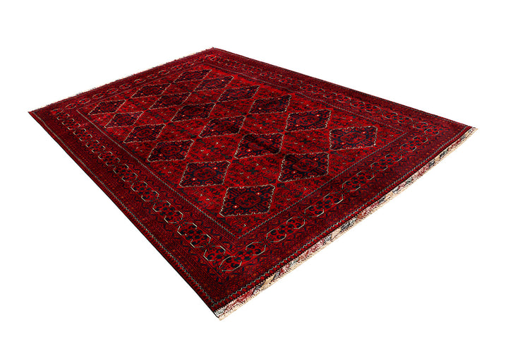 Dark Red Khal Mohammadi 6'  7" x 9'  6" - No. QA22461
