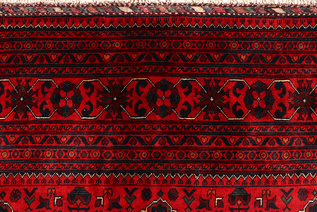Dark Red Khal Mohammadi 6' 6 x 9' 1 - No. 68655 - ALRUG Rug Store