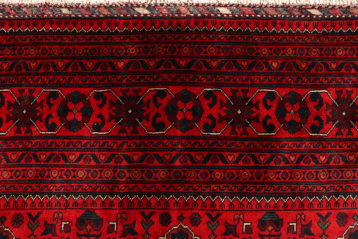 Dark Red Khal Mohammadi 6' 6 x 9' 1 - No. 68655 - ALRUG Rug Store