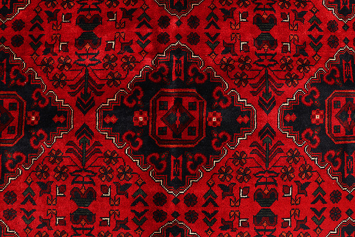 Dark Red Khal Mohammadi 6' 6 x 9' 1 - No. 68655 - ALRUG Rug Store