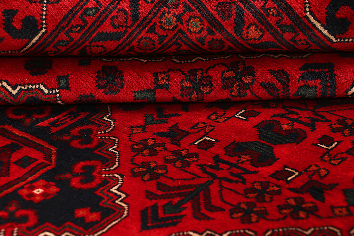 Dark Red Khal Mohammadi 6' 6 x 9' 1 - No. 68655 - ALRUG Rug Store