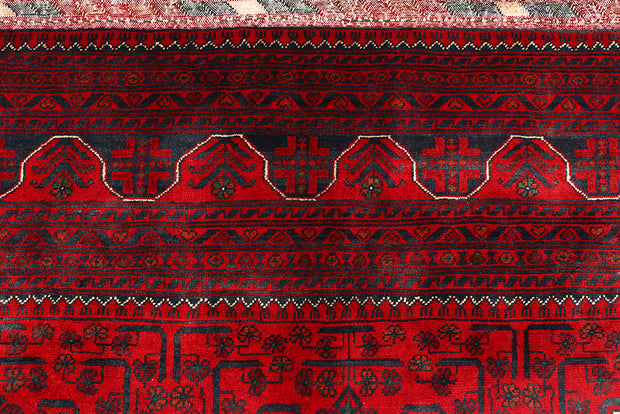 Dark Red Khal Mohammadi 6'  5" x 9'  6" - No. QA50053
