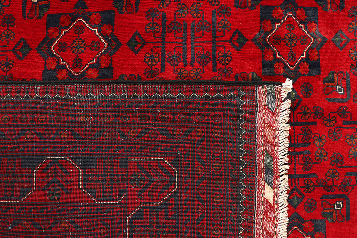 Dark Red Khal Mohammadi 6'  5" x 9'  6" - No. QA50053