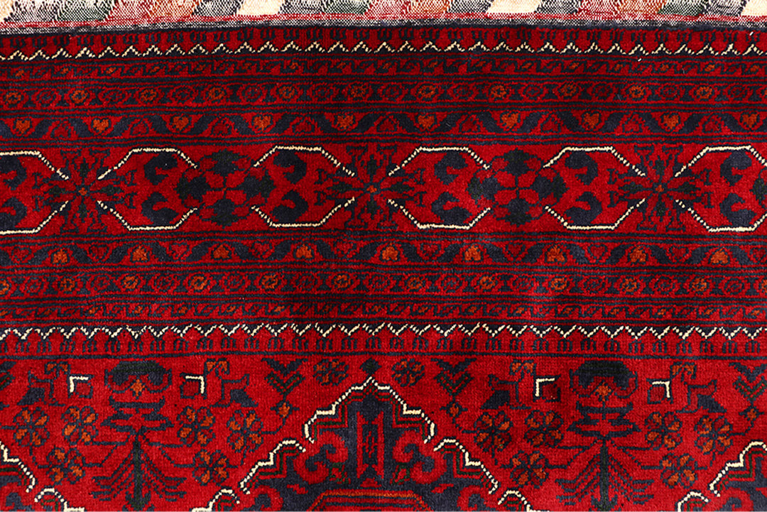Dark Red Khal Mohammadi 6' 5 x 9' 5 - No. 68657 - ALRUG Rug Store