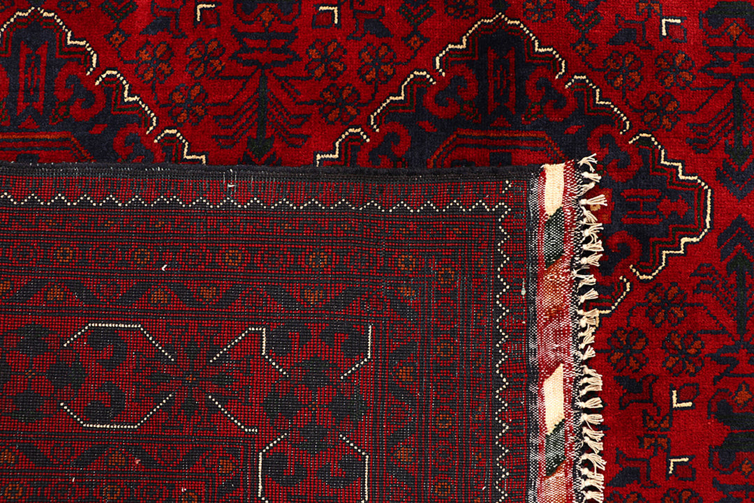 Dark Red Khal Mohammadi 6'  5" x 9'  5" - No. QA96244