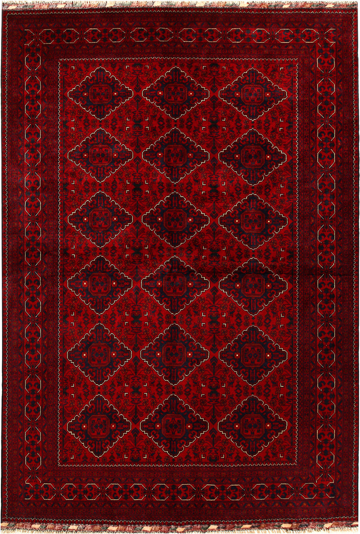 Dark Red Khal Mohammadi 6'  5" x 9'  5" - No. QA96244