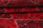 Dark Red Khal Mohammadi 6'  5" x 9'  6" - No. QA48297