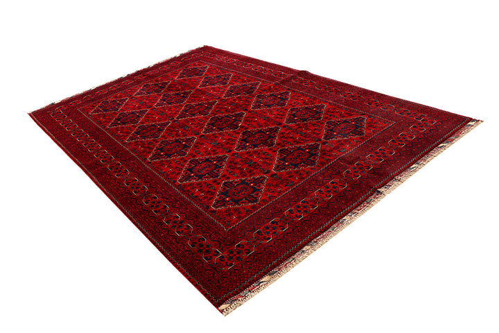 Dark Red Khal Mohammadi 6'  5" x 9'  6" - No. QA48297