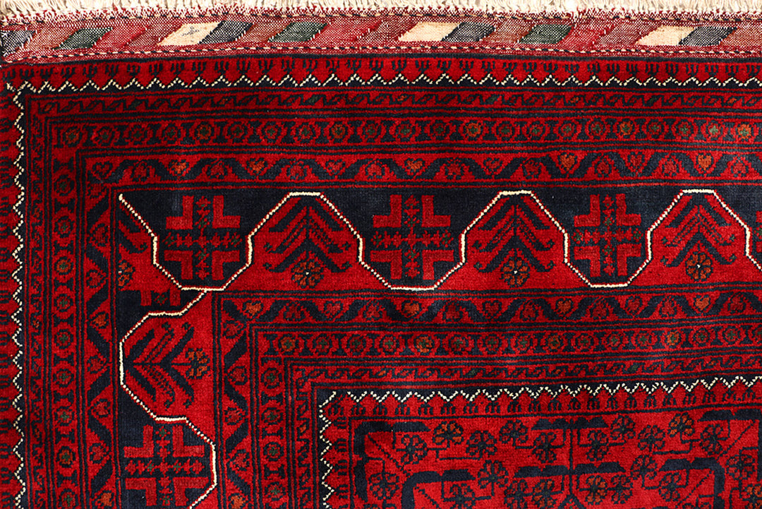 Dark Red Khal Mohammadi 6'  6" x 9'  8" - No. QA77631