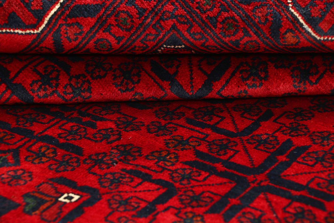 Dark Red Khal Mohammadi 6'  6" x 9'  8" - No. QA77631