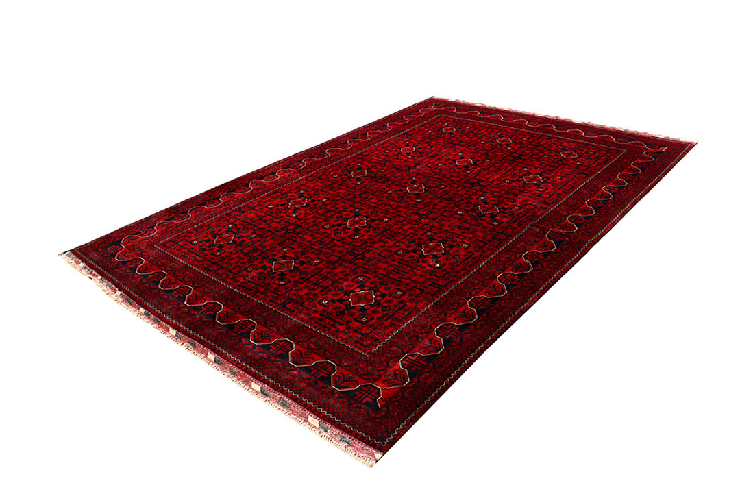 Dark Red Khal Mohammadi 6'  6" x 9'  8" - No. QA77631