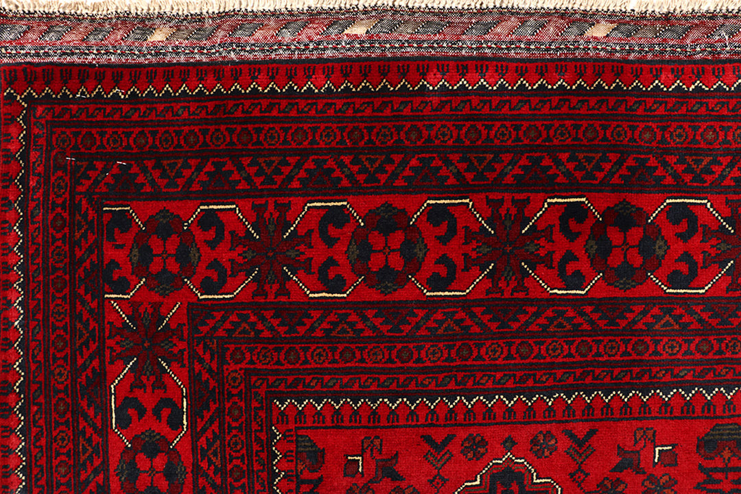 Dark Red Khal Mohammadi 6'  8" x 9'  5" - No. QA73706