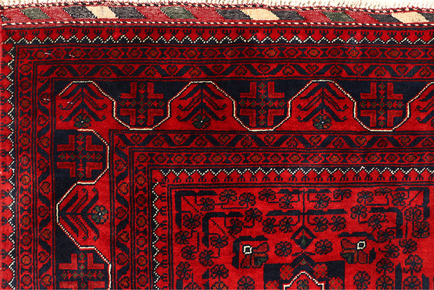Dark Red Khal Mohammadi 6'  4" x 9'  6" - No. QA42906