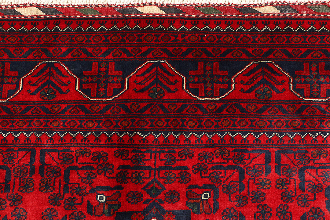 Dark Red Khal Mohammadi 6' 4 x 9' 6 - No. 68661 - ALRUG Rug Store