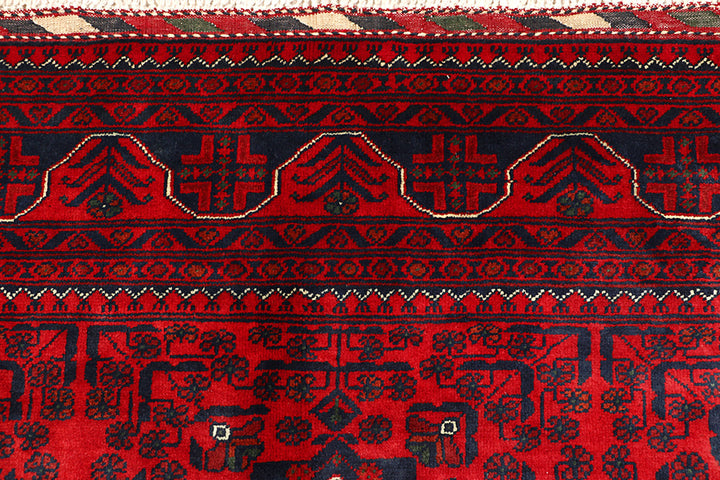 Dark Red Khal Mohammadi 6' 4 x 9' 6 - No. 68661 - ALRUG Rug Store
