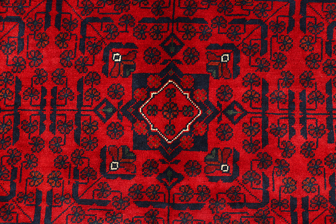 Dark Red Khal Mohammadi 6' 4 x 9' 6 - No. 68661 - ALRUG Rug Store
