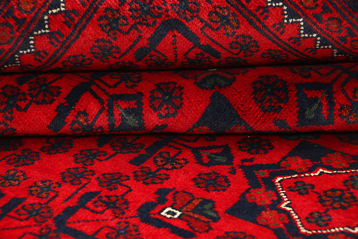 Dark Red Khal Mohammadi 6' 4 x 9' 6 - No. 68661 - ALRUG Rug Store